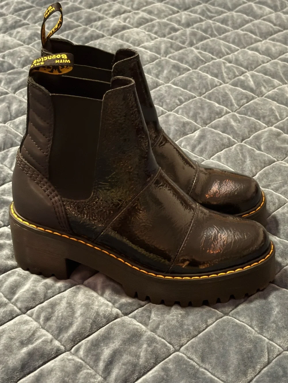 Dr. Martens Women's Black Rozalie Chelsea Boot - Picture 4 of 7